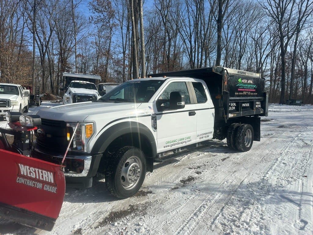 Snow-covered property ready for professional removal